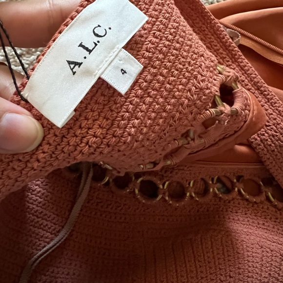 ALC v neck maxi dress USA small - Picture 8 of 10